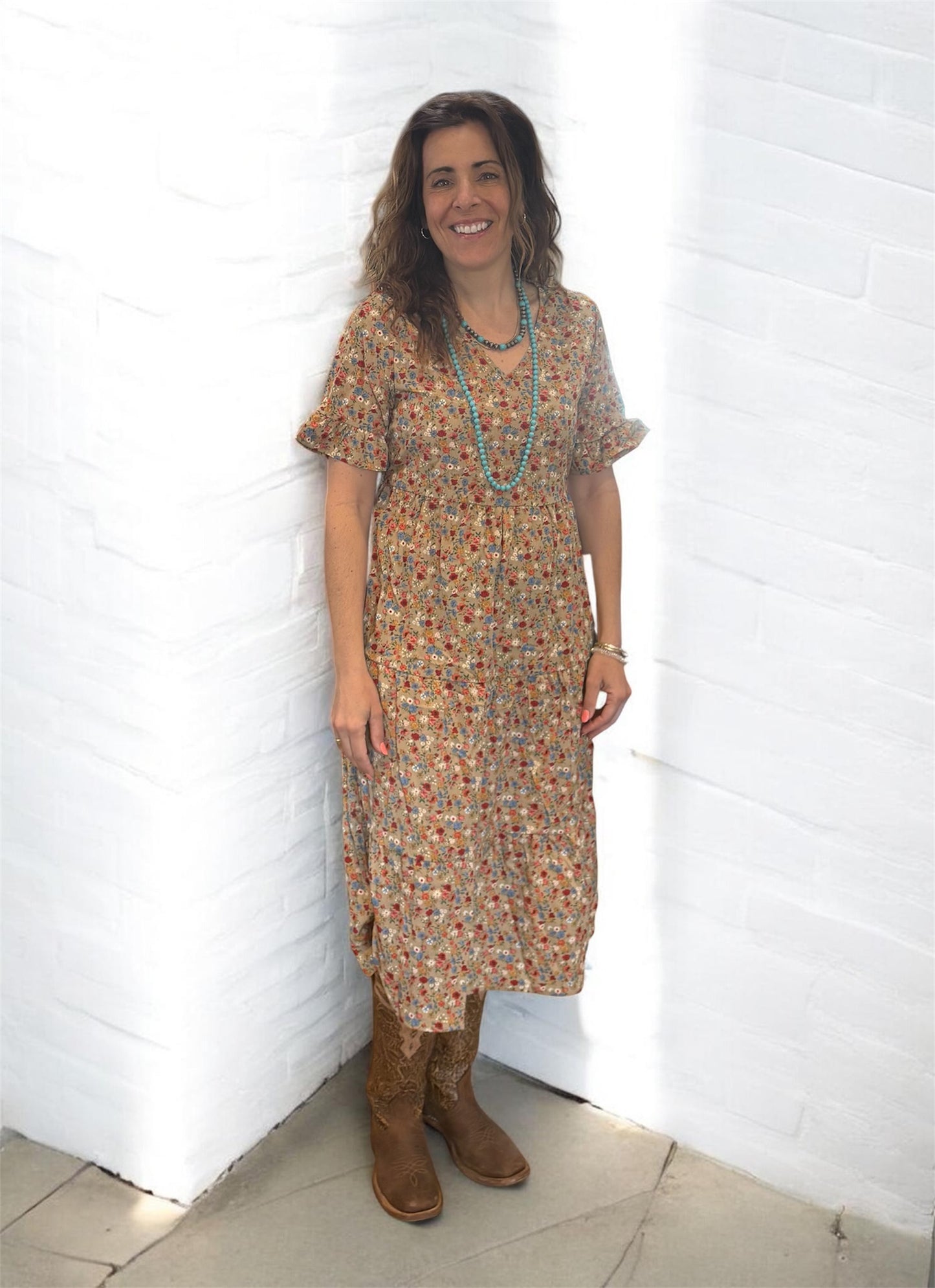 Robe fleurie