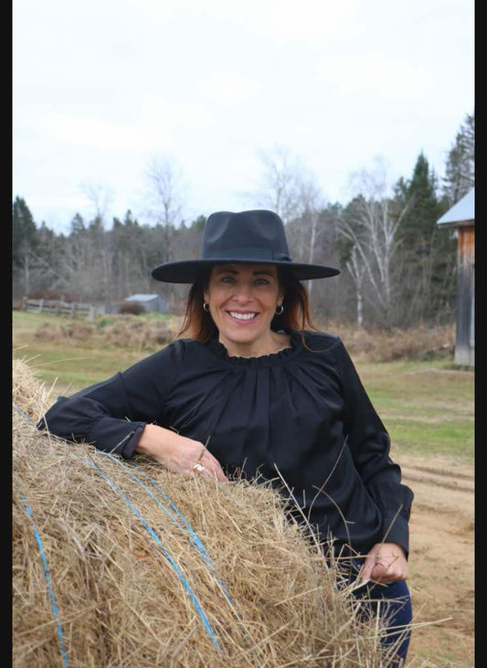 Blouse noir