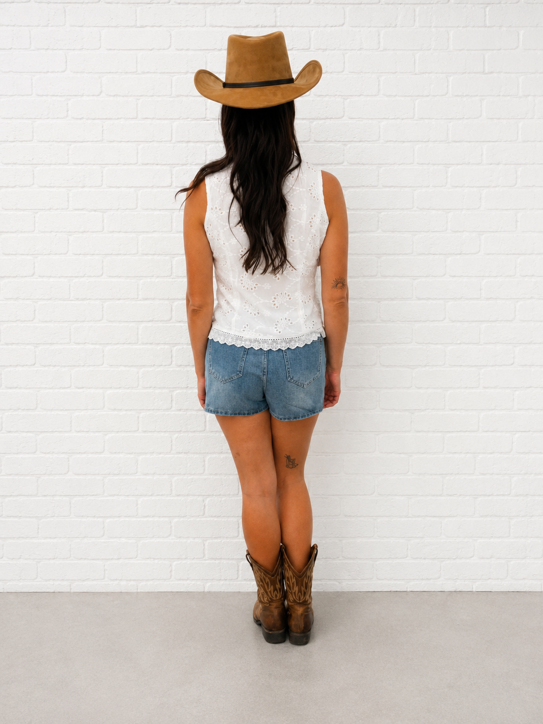 Jupe-short en denim