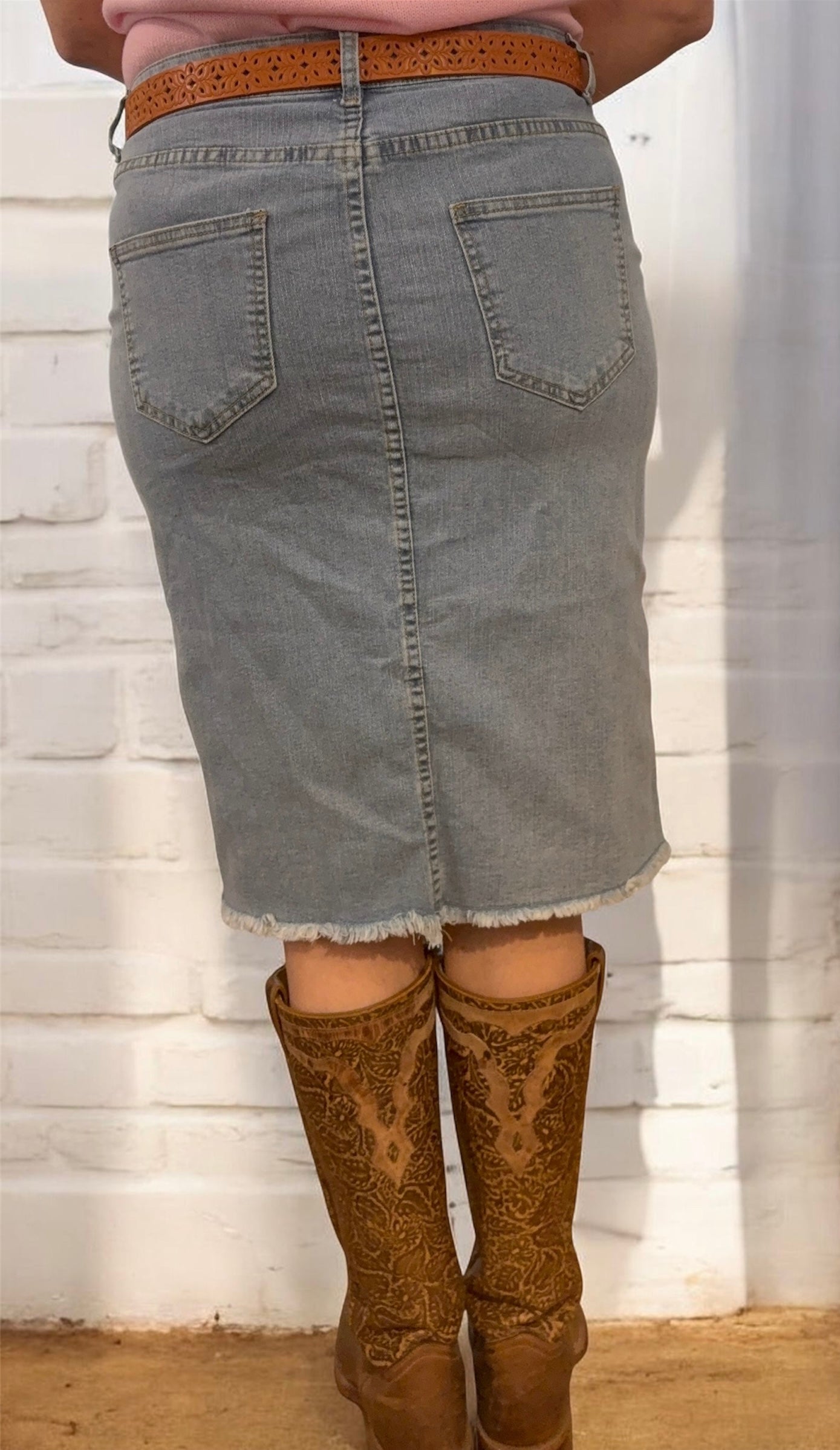 Jupe en jeans